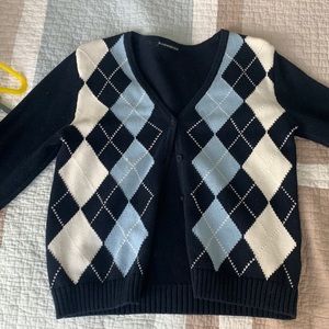 Brandy Melville sweater button over top